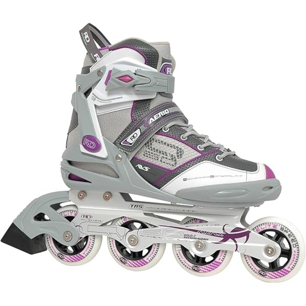 Women's Inline Skates - Gray and Purple